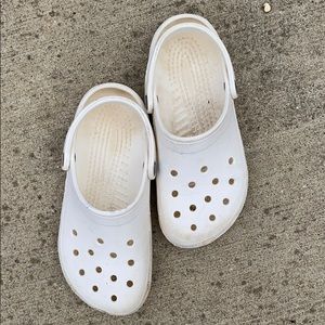 White crocs